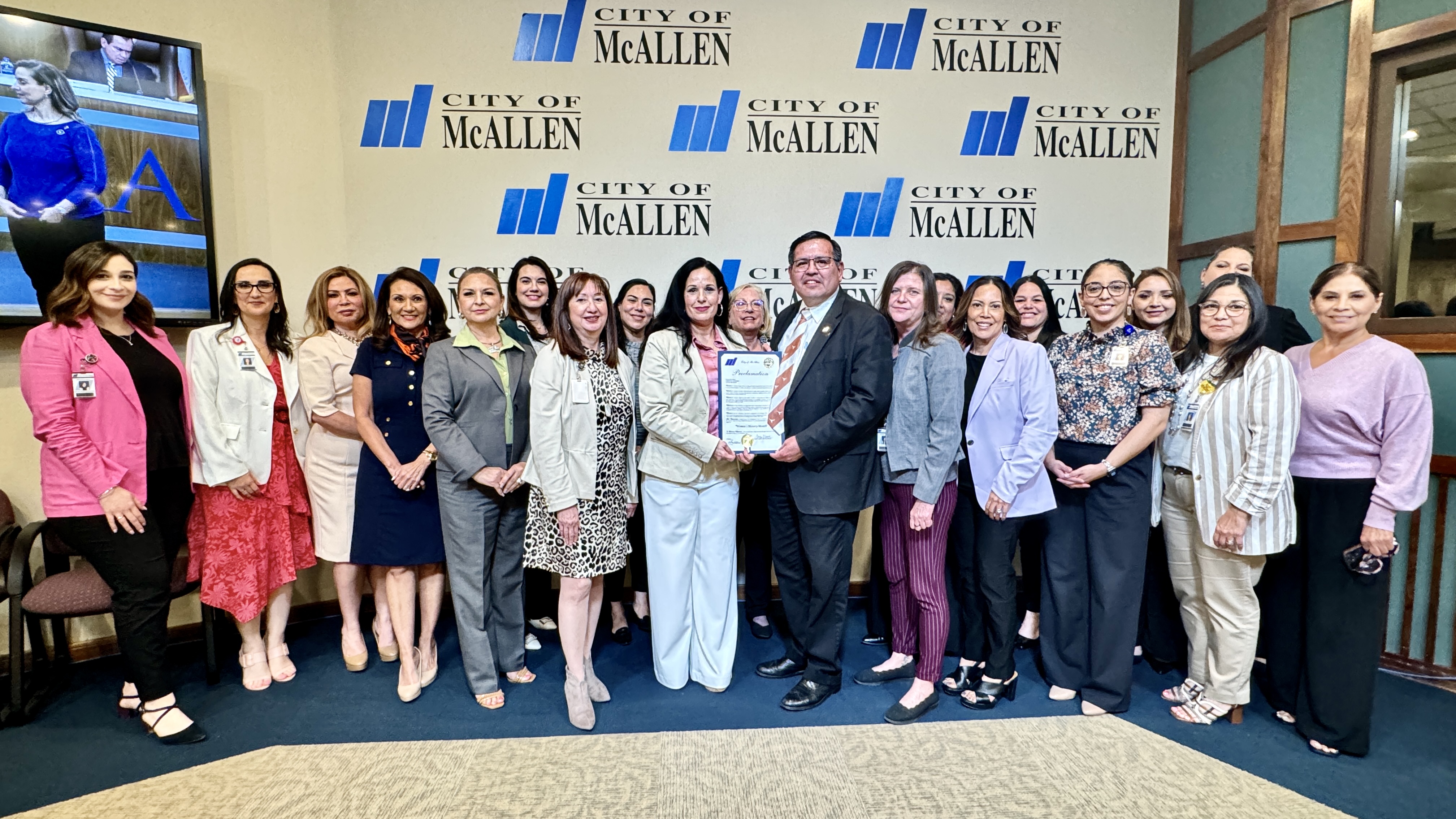 2024 City of McAllen Women&#39;s History Month Proclamation