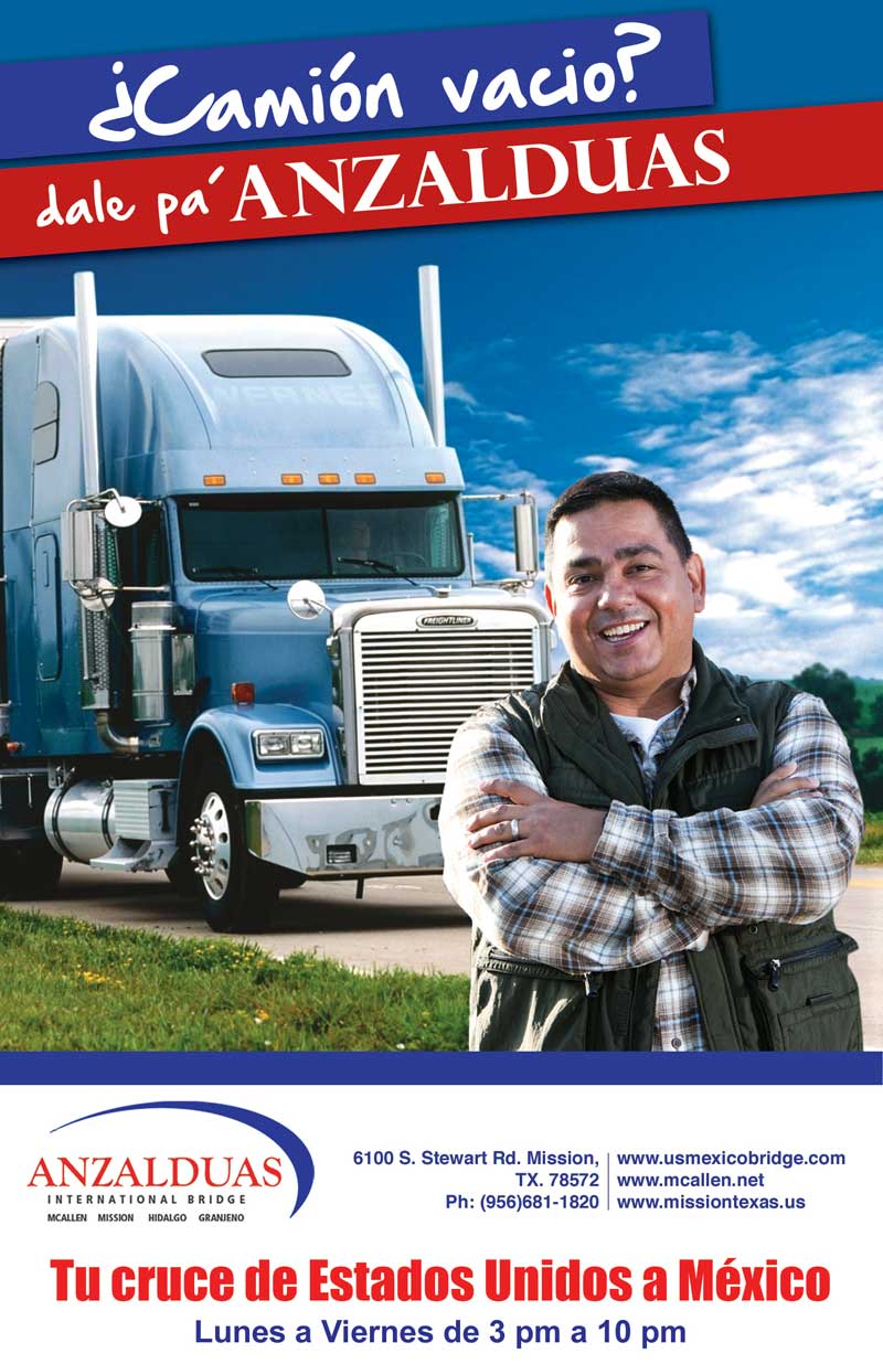 Anzalduas Bridge Advertisement