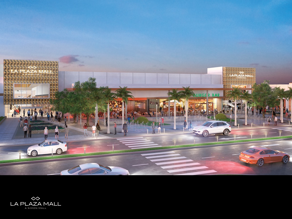 La Plaza Mall Expansion Exterior Rendering -March 2016