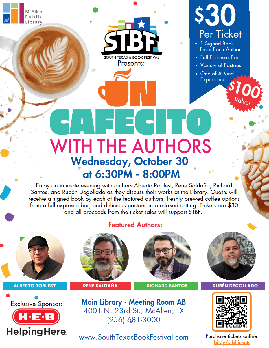 2024 South Texas Book Festival Cafecito