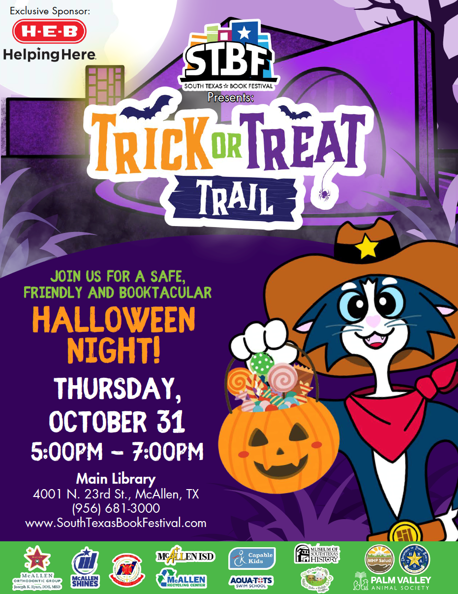 2024 South Texas Book Festival Trick or Treat Trail