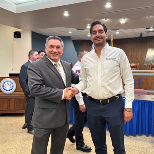 Mayor Villalobos and Mayor Carlos Pena_02262024