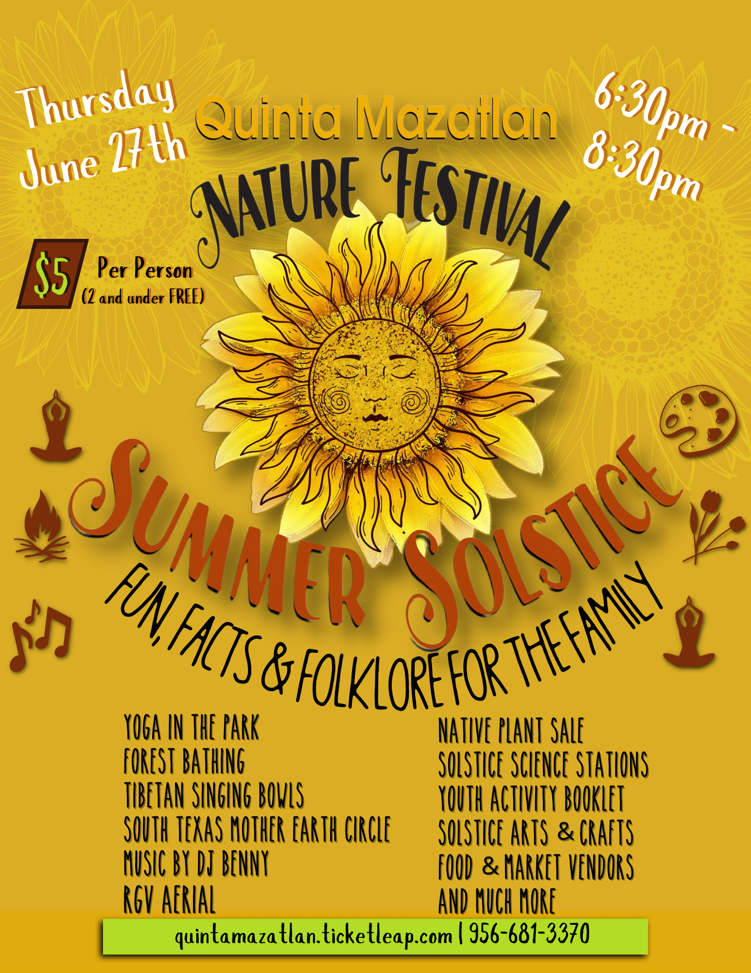 Summer Solstice 2024 flyer