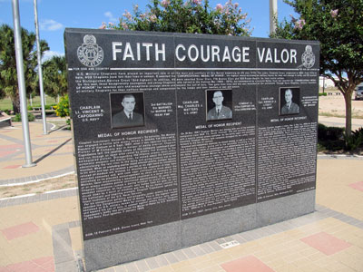 Medal of Honor Recipients Wall
